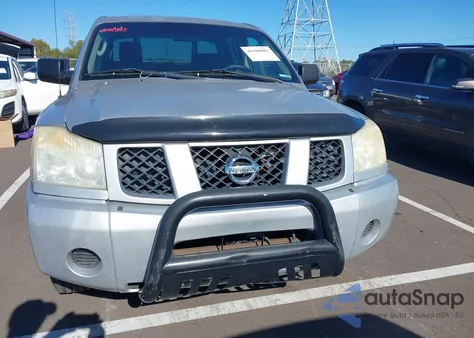 2007 Nissan Titan Xe из США, поврежденный, VIN 1N6BA07A67N234335